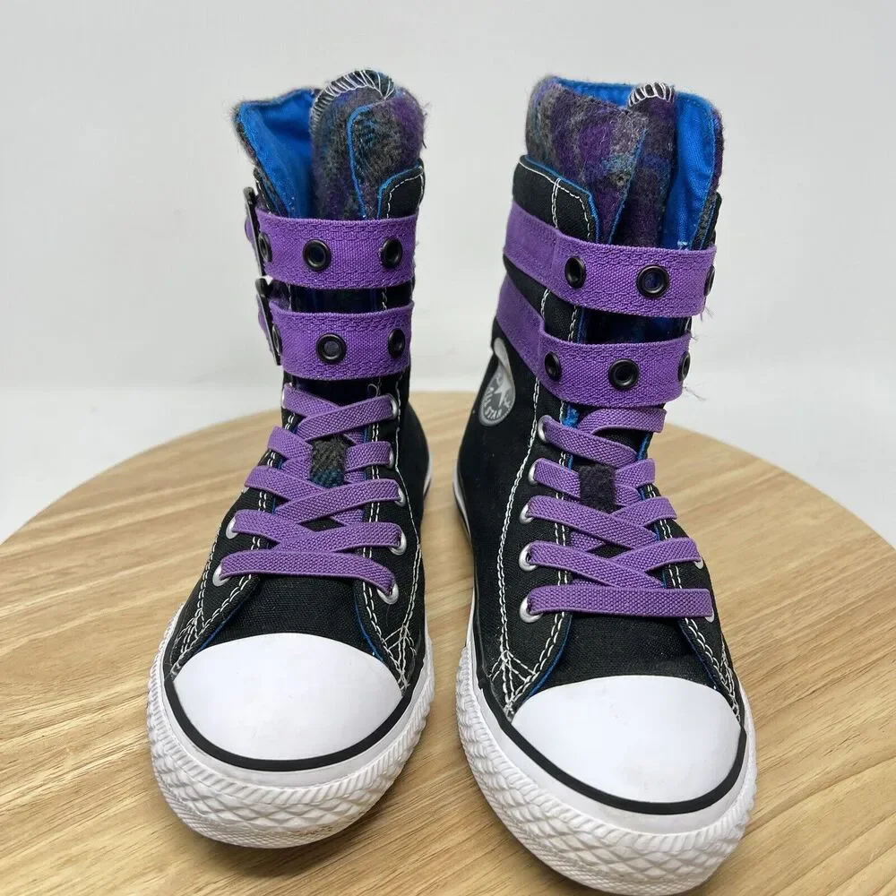 Converse Girls Chuck Taylor All Star Glendale High Top Sneaker 649977C Sz. 3